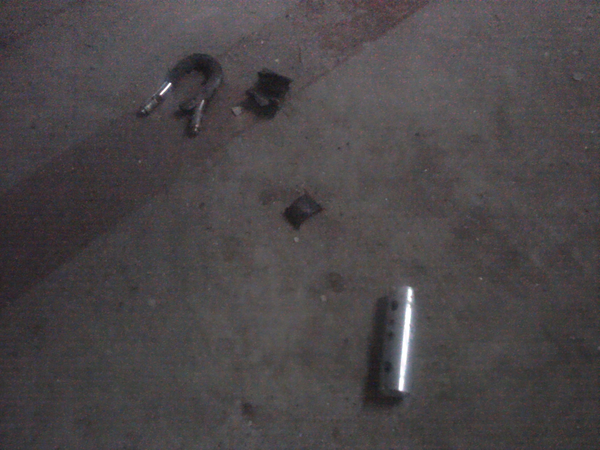 Broken D-lock